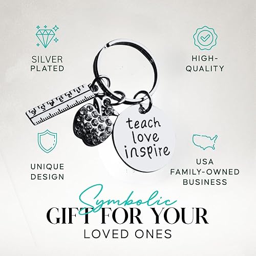 Miniatura 4 de Demuestre el cariño a sus maestros con llaveros, joyas y regalos para maestros.