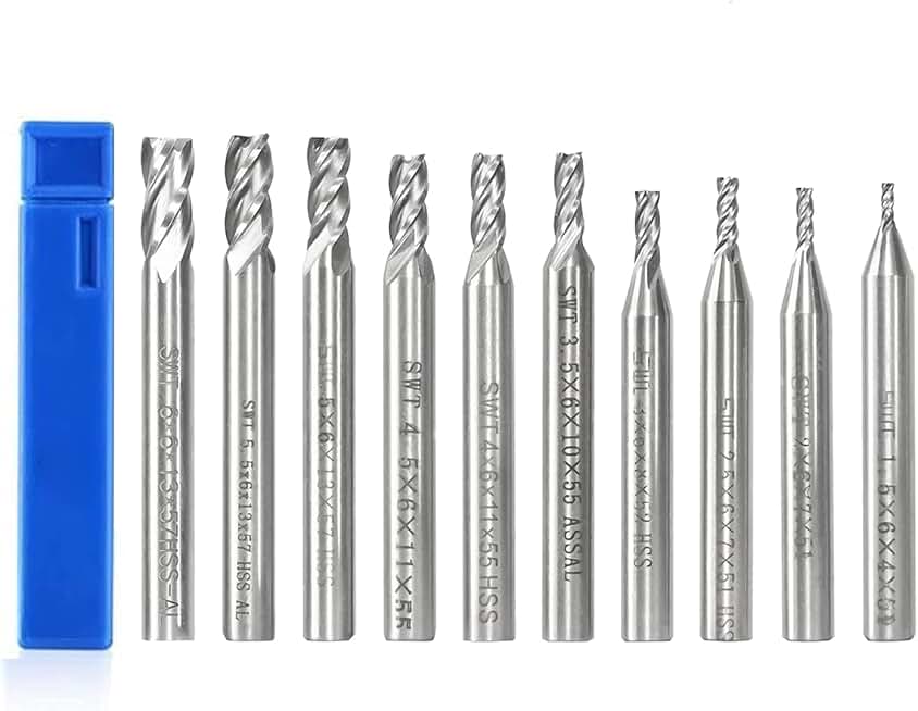 metric end mill set