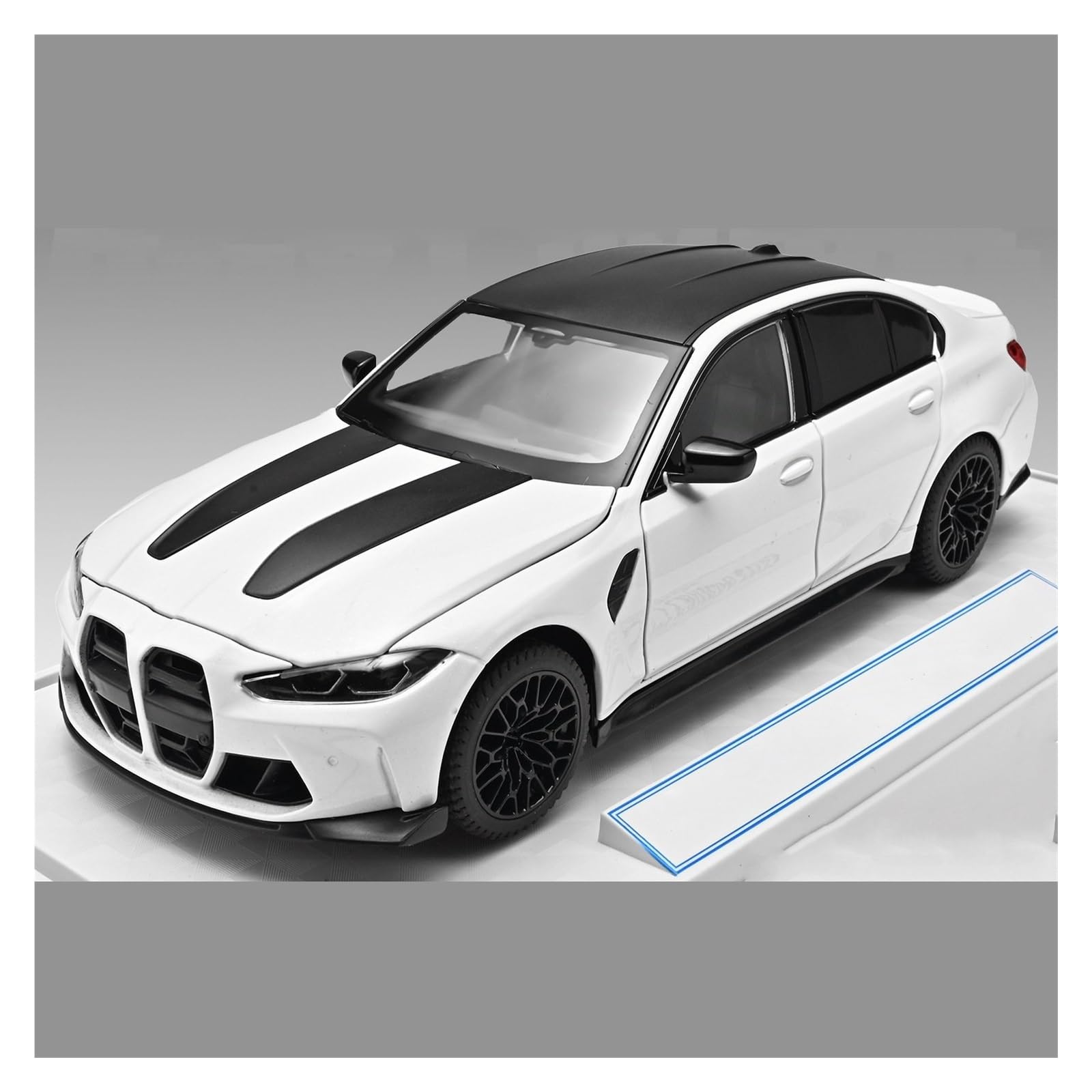 UIFCOG Die Cast Collectible Car Model 1:24 For BWM M3 Diecast Metal Alloy Car Model Collection(White)