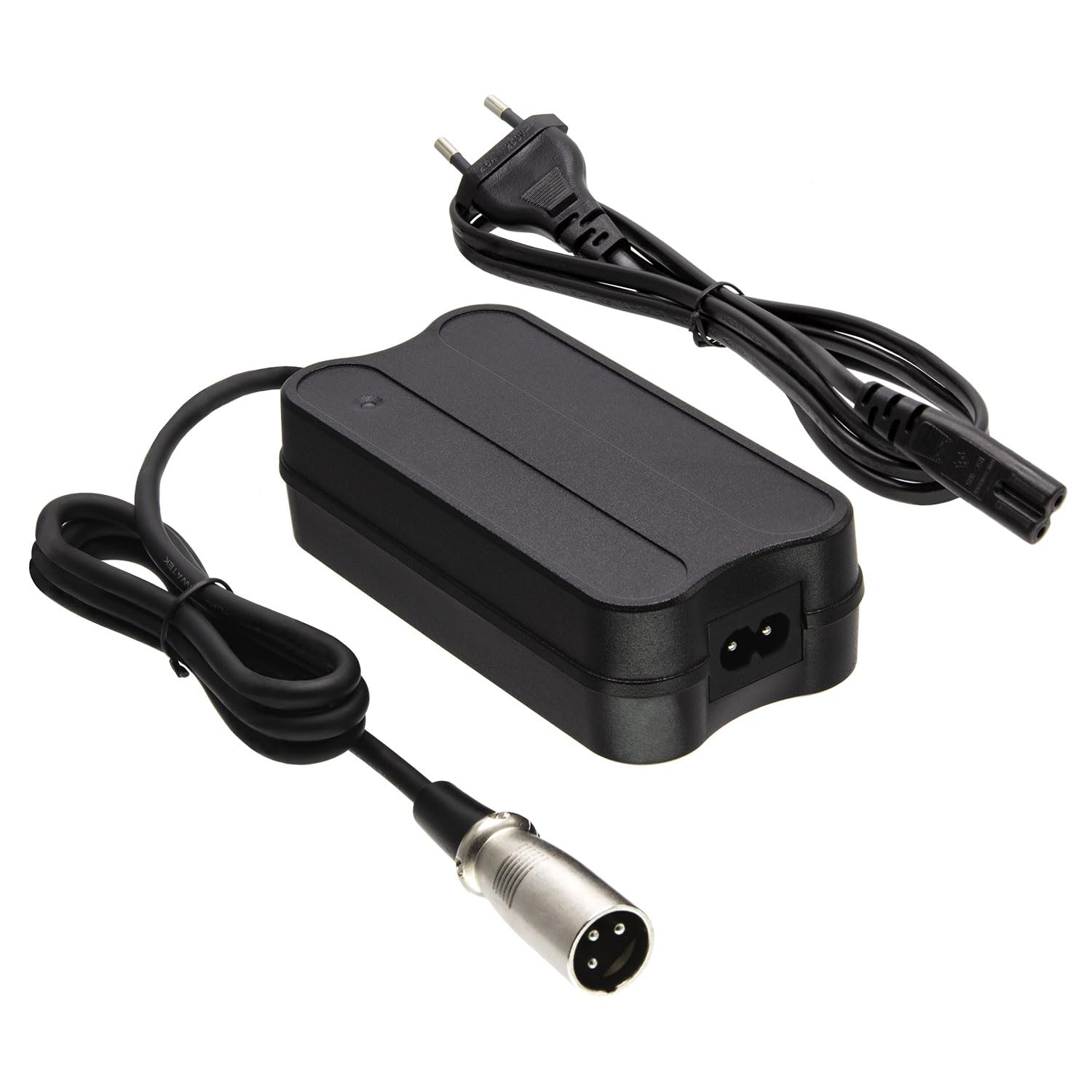 Maratron Schnell-Ladegerät für 24V E-Bike Akkus kompatibel mit Prophete, Zündapp u.v.m. 24V / 3A (XLR 3-polig) (STC-8127LB)