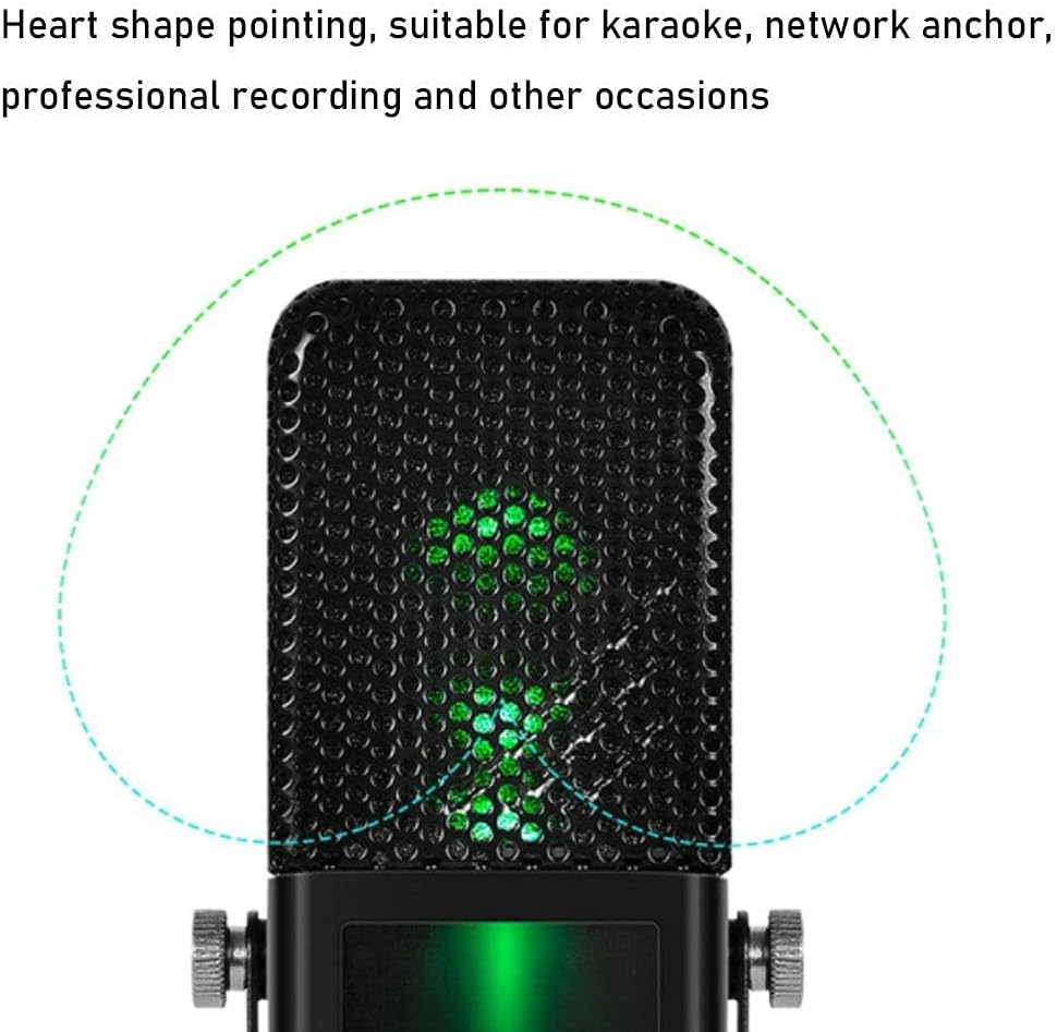 Condenser Microphone External Sound Card Set, Dual Mobile Phone Sound Card Live K Song Sound Card Anchor K Song Set