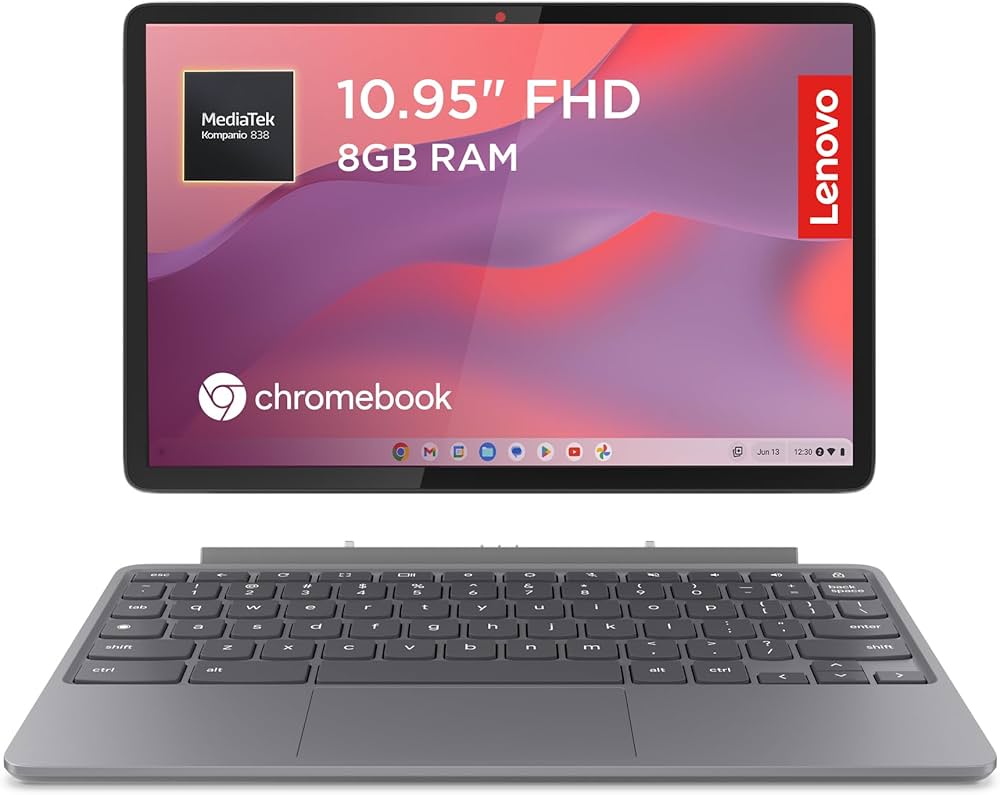 Lenovo IdeaPad Chromebook Duet | 11 Inch FHD+ 1200p Laptop