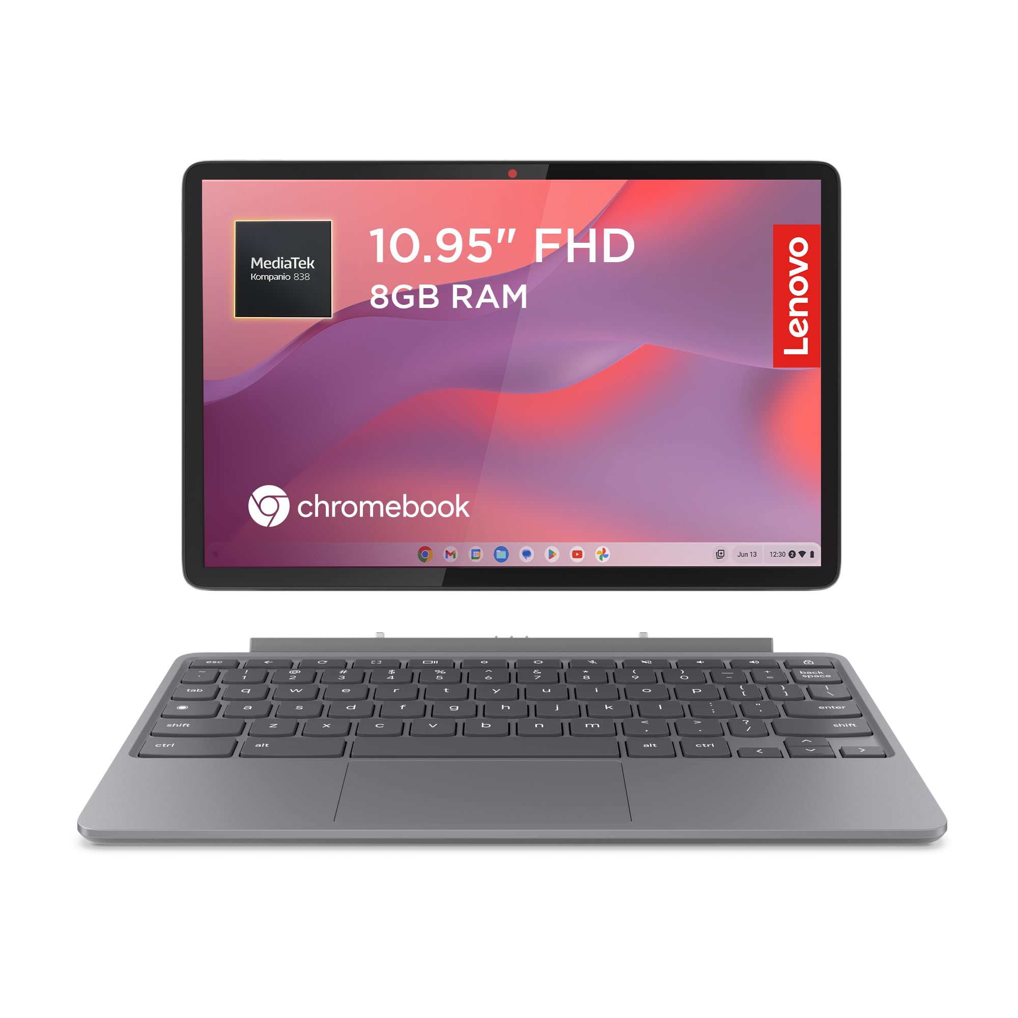 Lenovo IdeaPad Chromebook Duet | 11 Inch FHD+ 1200p Laptop