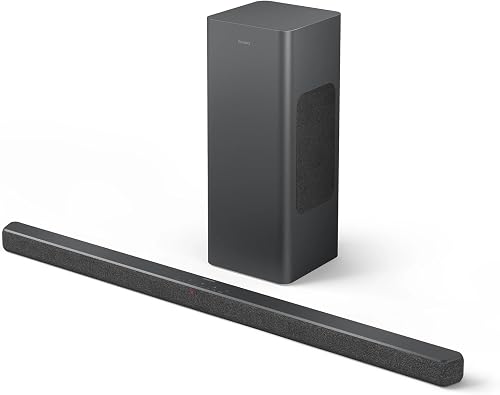 Philips TAB6309 2.1 Channel Soundbar with Wireless Subwoofer, 320W, Dolby Atmos, DTS Virtual:X
