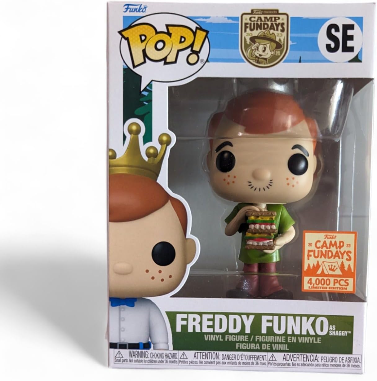 Funko Pop! Originals: Camp Fundays 2023 - Freddy as Shaggy (Limited to 4000 Pieces)