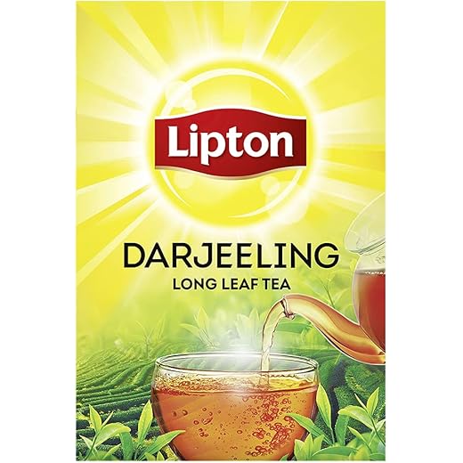 Lipton Darjeeling Long Leaf Loose Tea 250 Grams 100% Pure And Authentic Darjeeling Long Leaf Black Tea