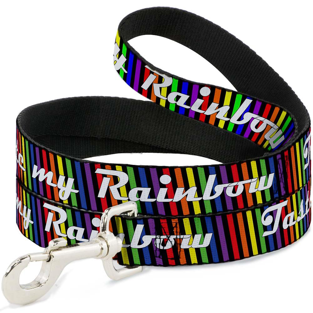 Laisse pour chien Buckle Down multicolore pour balades urbaines et parcs