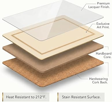 Pimpernel Classic Cream Placemats - Set of 4