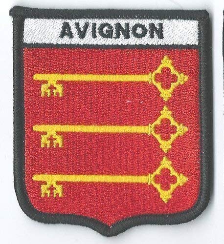 Emblems-Gifts Avignon France French Embroidered Patch Badge *Exclusive To Emblems-Gifts*