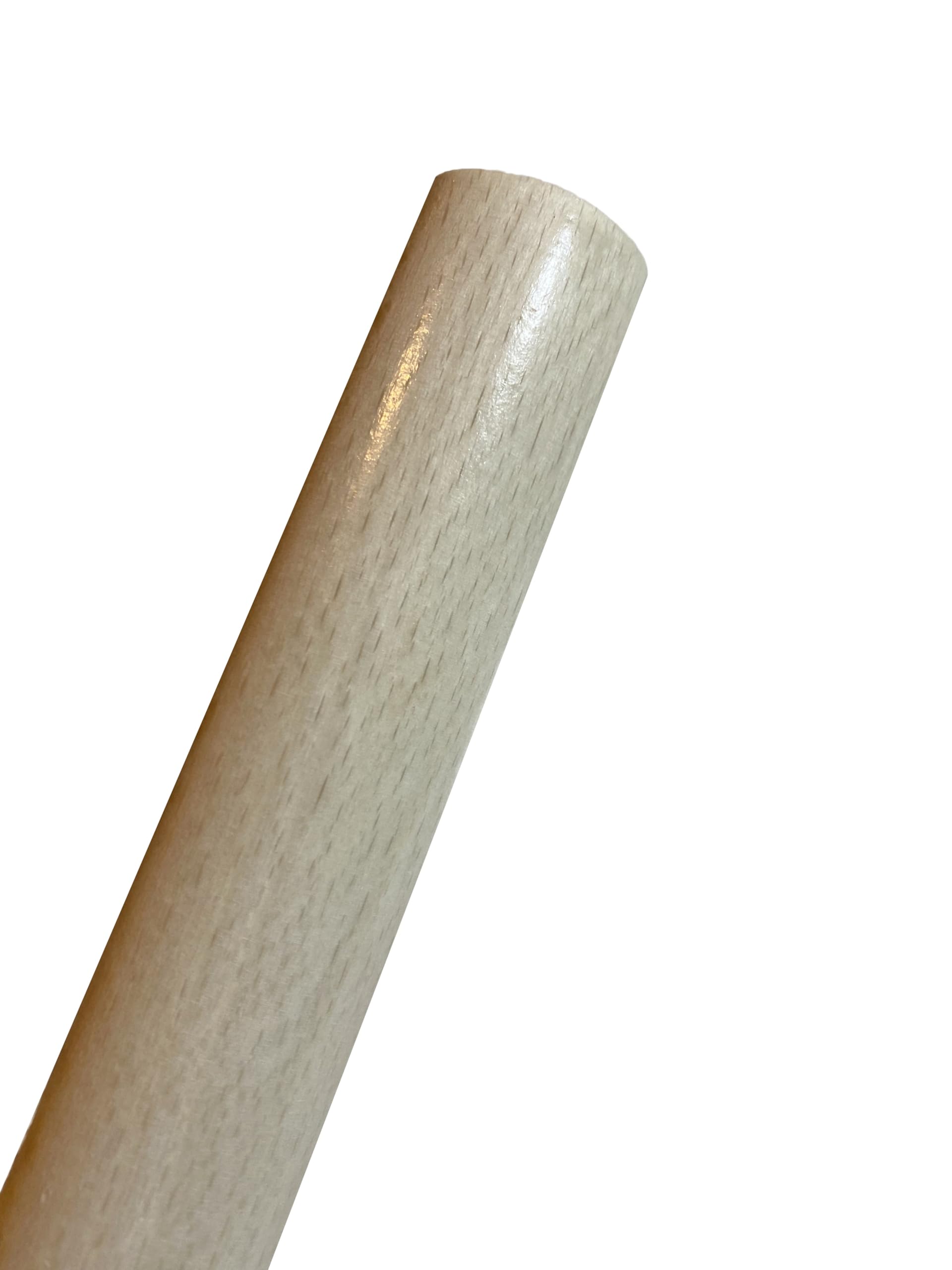 BO Stab 182 cm - Holz hell - Langstock aus Buche - Kobudo, Aikido, Kampfsport, BO Jutsu, Bujinkan