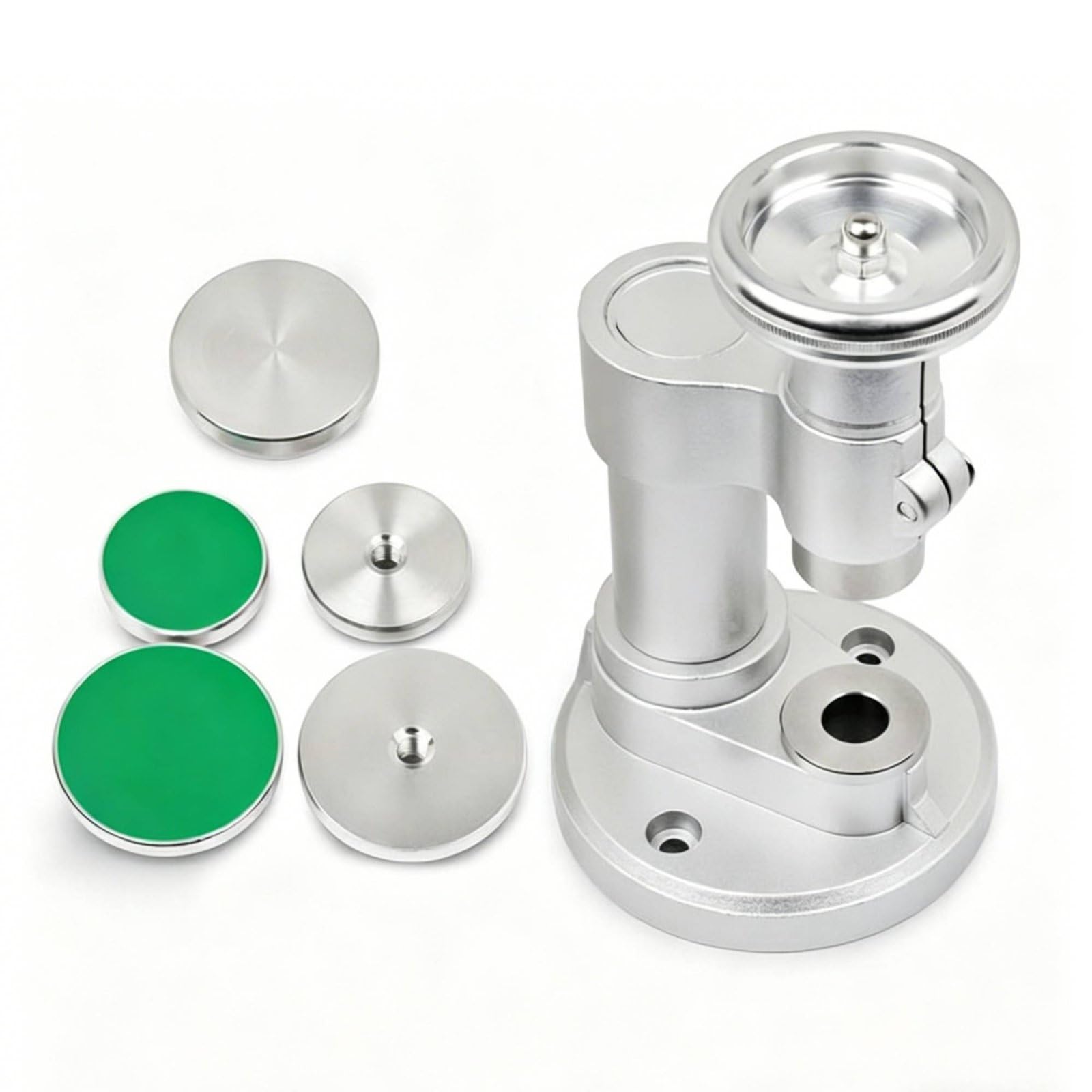 Baoblaze para Relojes Profesional Herramienta Reparación Cierre Fondo Colocador Cristal Construcción de Metal Firme Montaje de Adecuada
