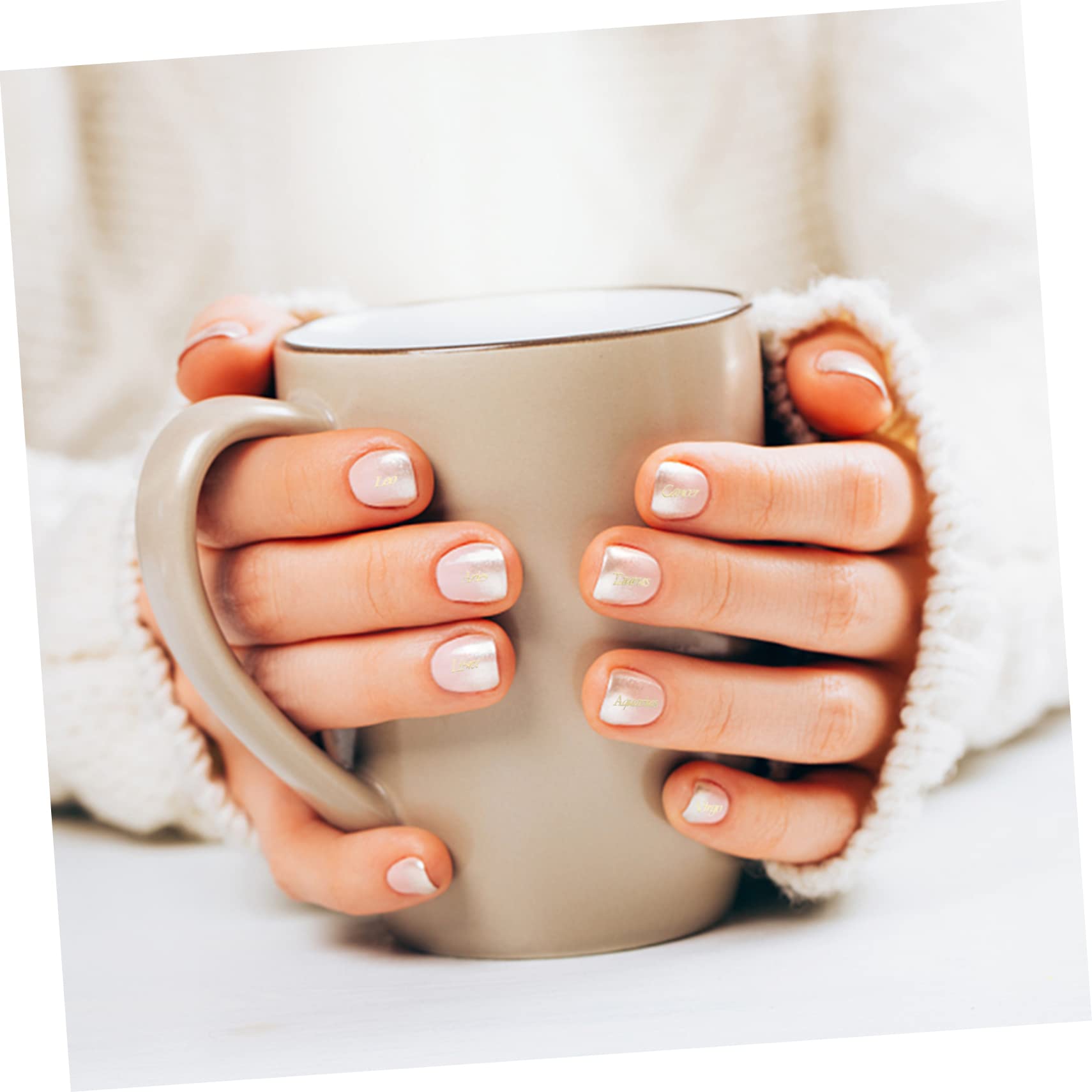 Healeved 4 Cajas Adornos Del Alfabeto Del Zodiaco Pegatinas De Letras Clavos De Clavos Gemas Manicura Joyas De Niña Uñas Gemas 3d Pegatinas Encanto Decoraciones Lámina De Cobre