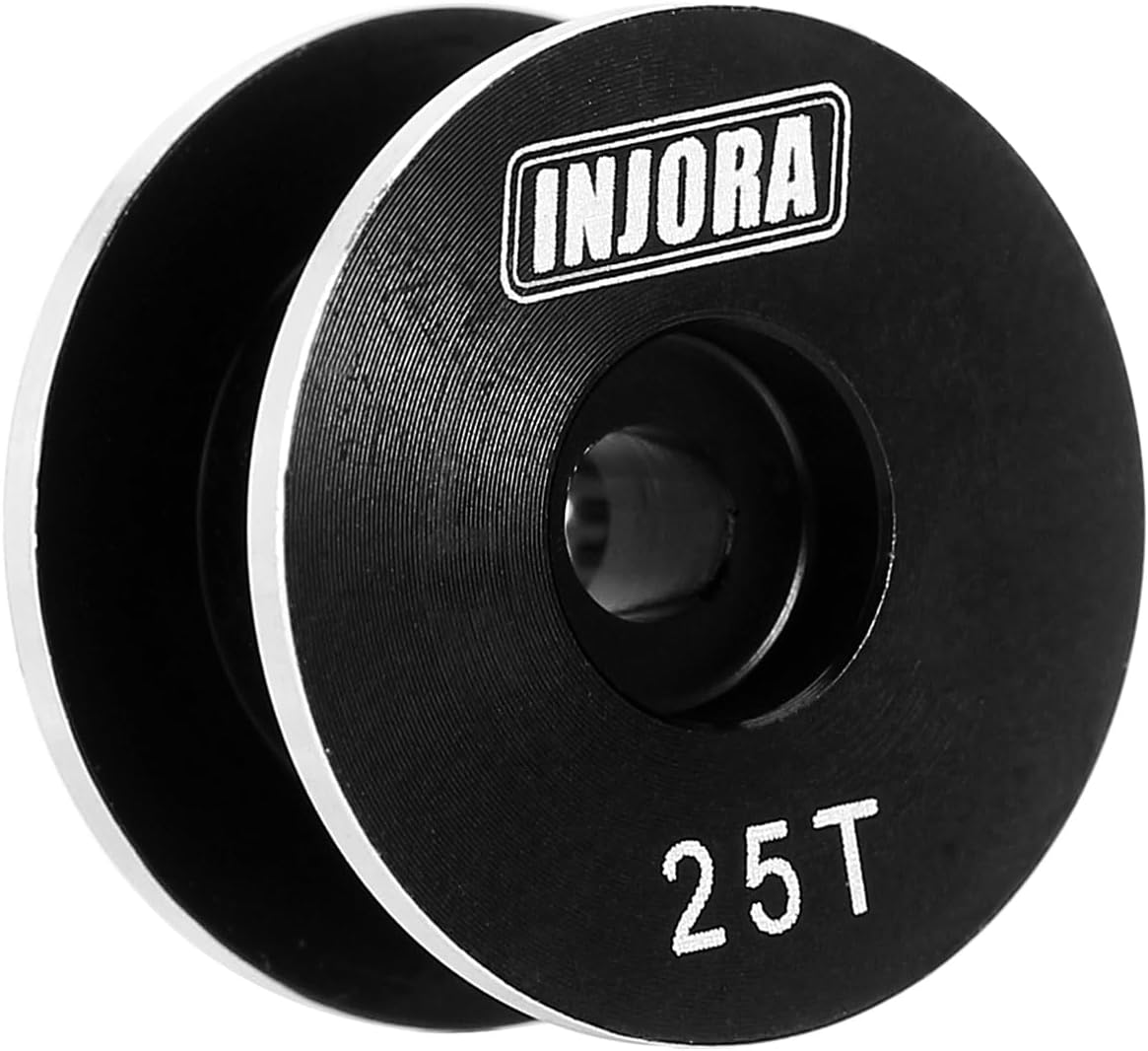 INJORA INJS022-360 22KG 360° Rotation Digital Servo with 25T Low Profile Winch Spool for RC Crawler Car Boat Model
