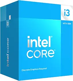 Intel® Processador Core™ i3-14100F Desktop 4 núcleos (4 P-cores + 0 E-cores) 4,7 GHz