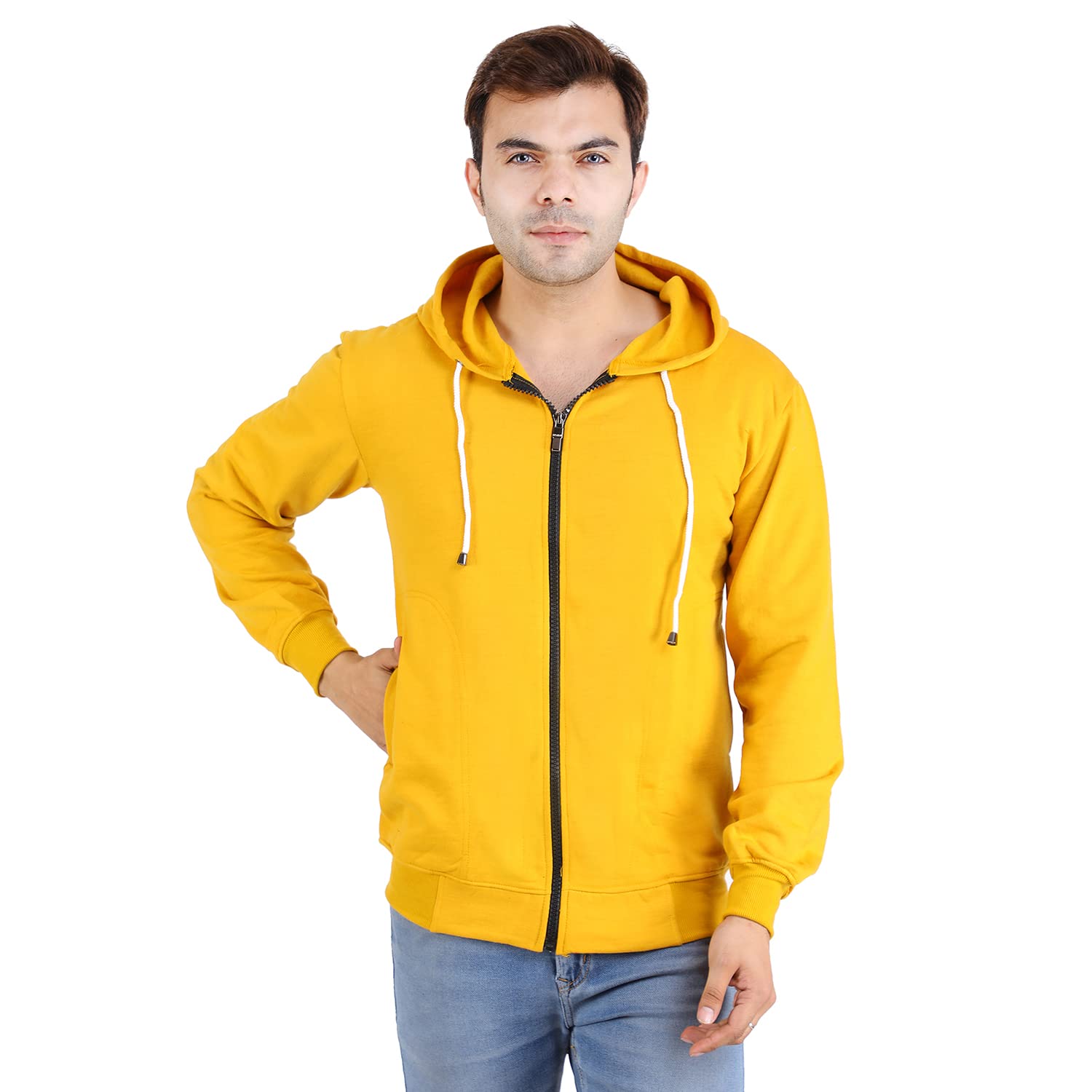 BIS CreationsMen's Cotton Hooded Neck Hoodie