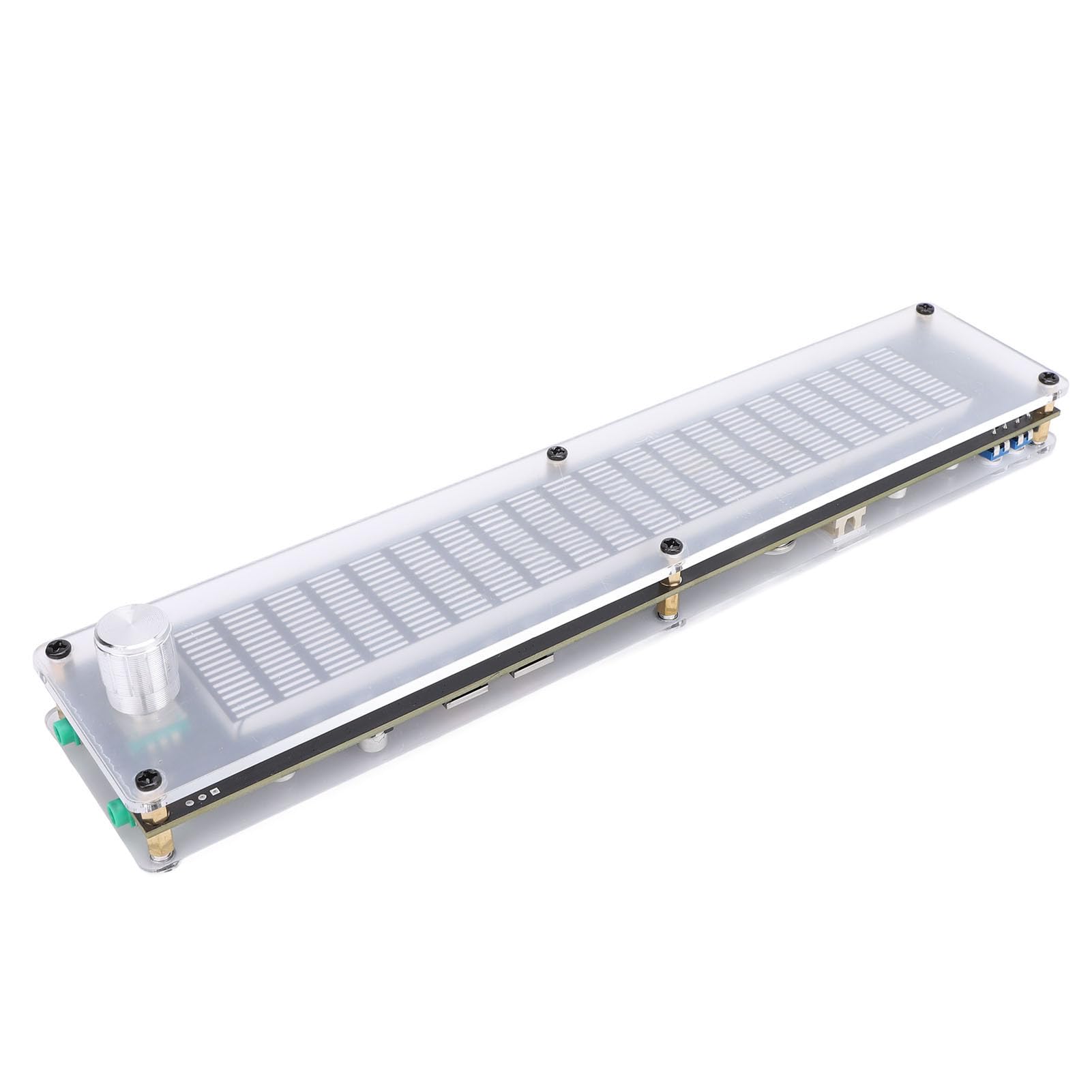 Analizzatore di Spettro, Doppio Canale da 20 a 20 Khz 10 modalità Equalizzatore Grafico Equalizzatore Audio Stereo LCD a 15 Bande per Appassionati di Audio, Uso Versatile