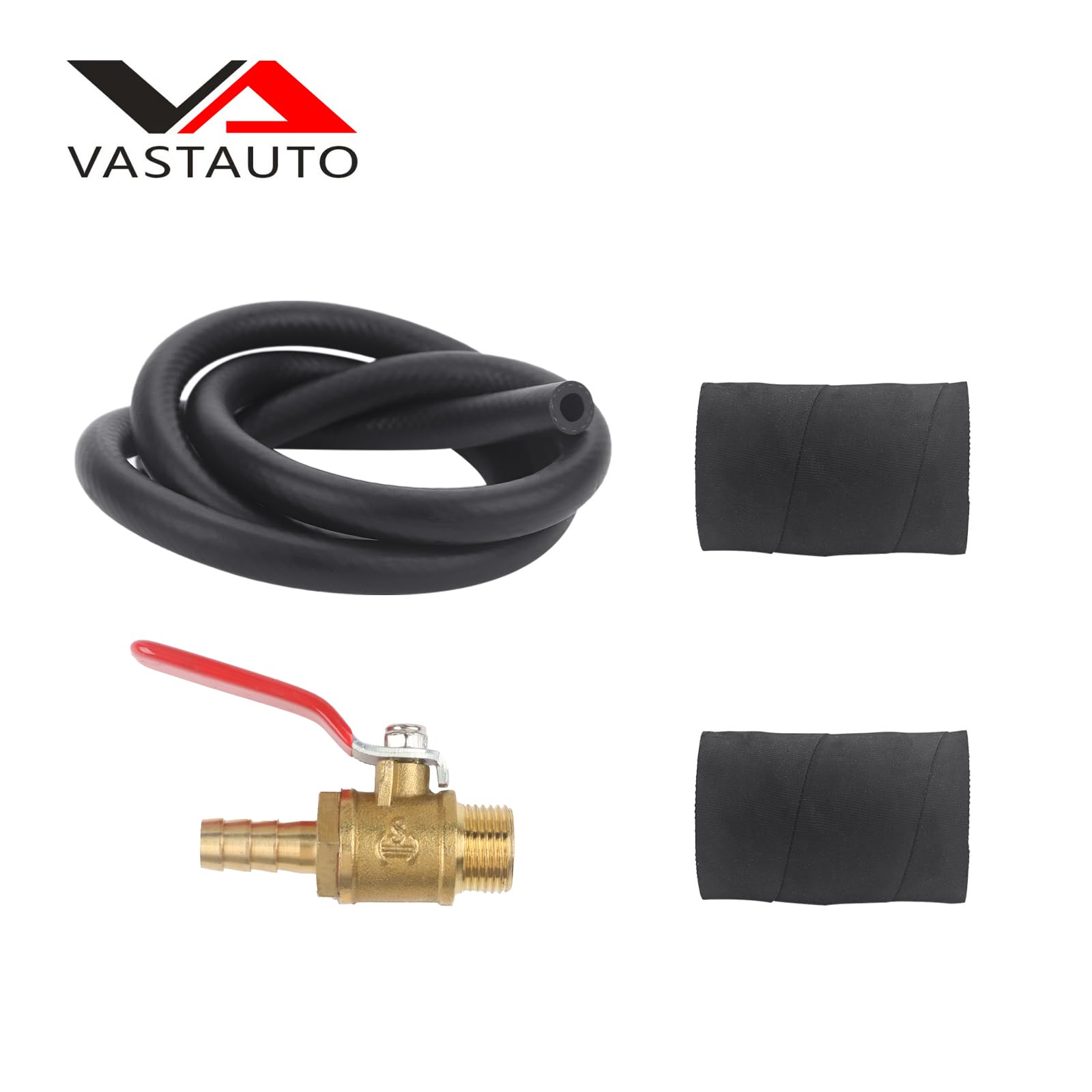 Kit de instalación de depósito de combustible auxiliar para Ford Dodge Ram Chevy Silverado GMC sustituye a 11025, tanque de combustible auxiliar alimentado por gravedad con línea de llenado de 1 1/2