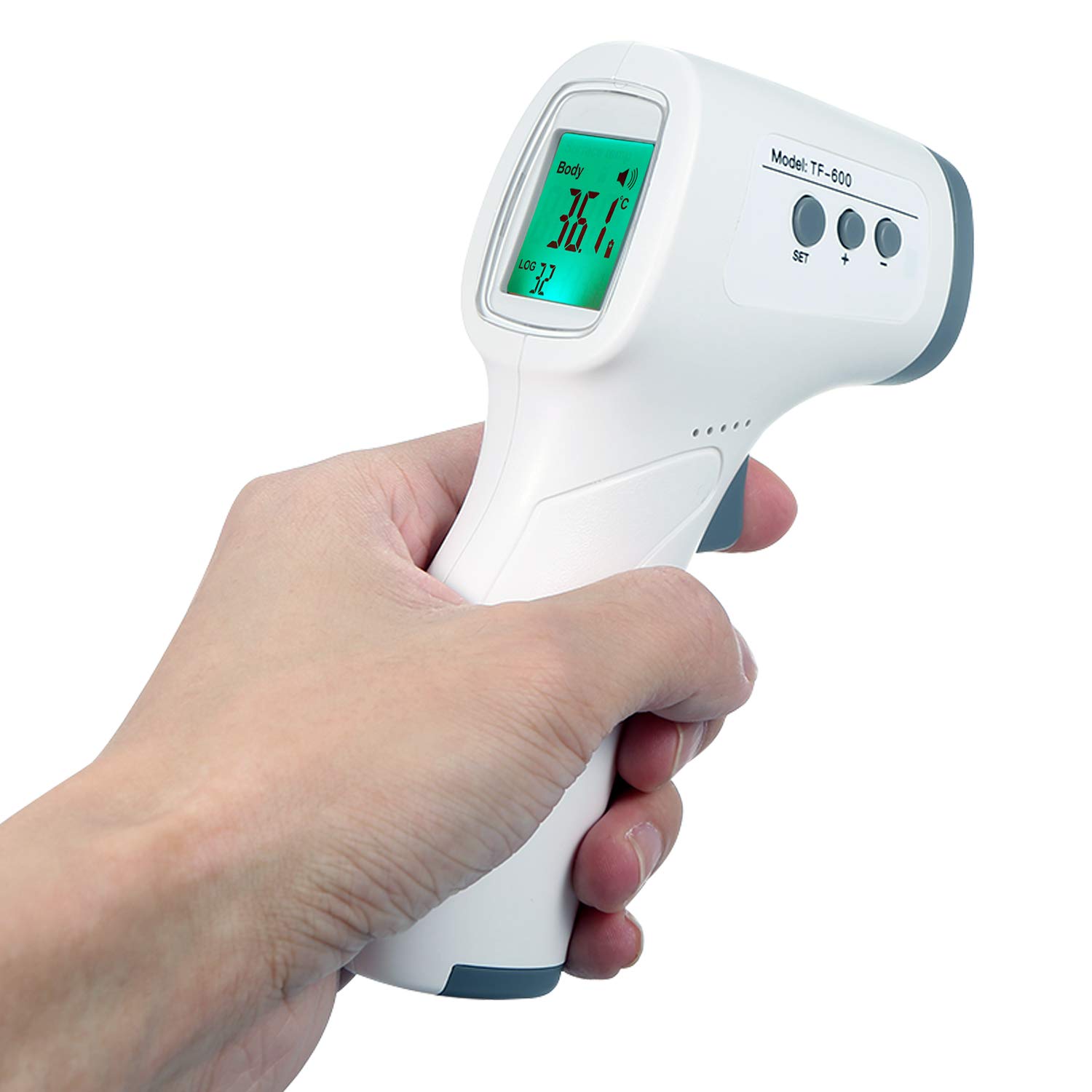 Forehead Thermometer for Fever, No Touch Forehead Thermometer for Baby, Kids and Adults, with Accurate Instant Reading, Fever Alarm Function