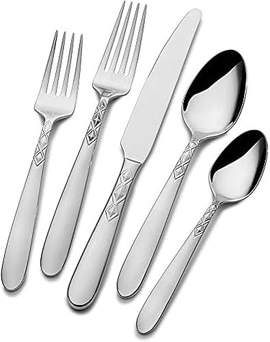 Miniatura 7 de Wallace Hotel juego de cubiertos, 20 unidades, Plateado