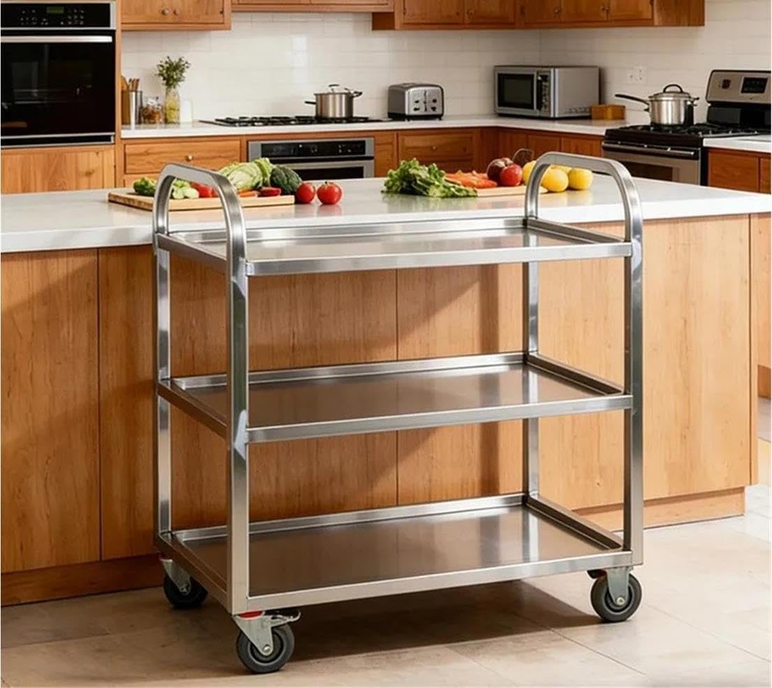 Carrello in acciaio inox Carrozza ristorante in acciaio inossidabile