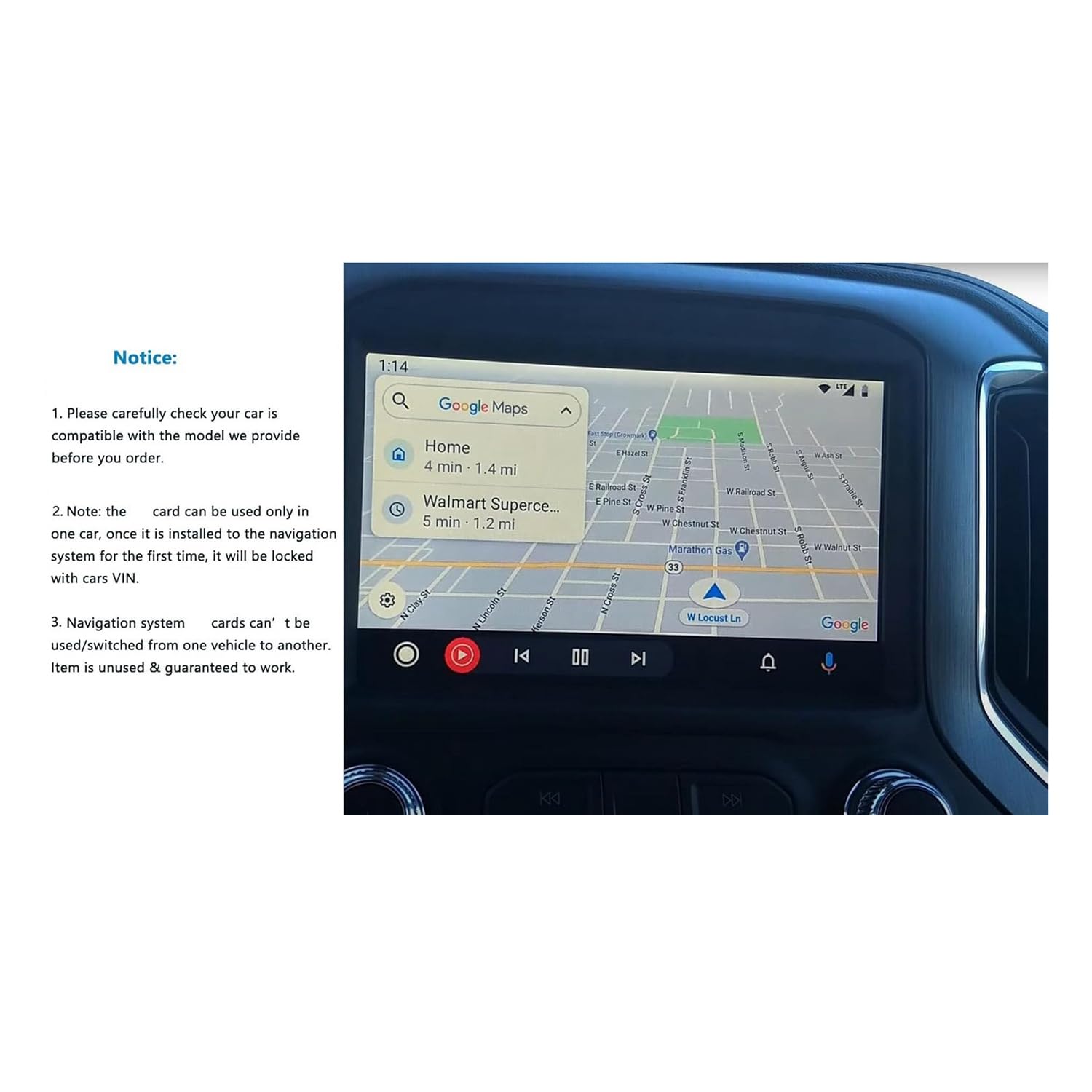 Tarjeta de NavegacióN de Mapas MáS Reciente de 2023 86810236 para Cadili Chevry Tarjeta de Mapa Tarjeta de Memoria GPS de del Norte
