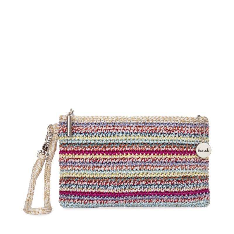 Image of The Sak Vita Small Crochet Wristlet Purse