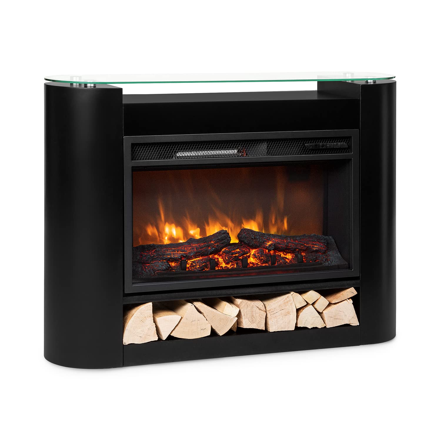 Klarstein Wall Electric Fireplace, Indoor Stove Without Firewood - View #9
