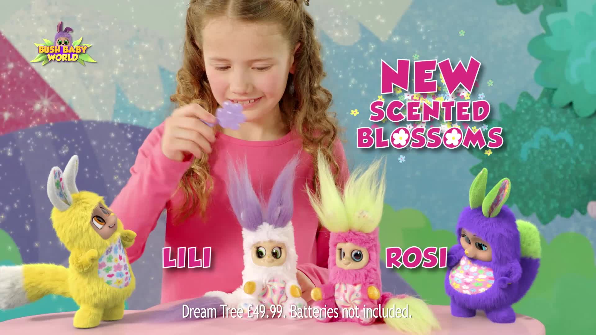 Bush baby pink Types of