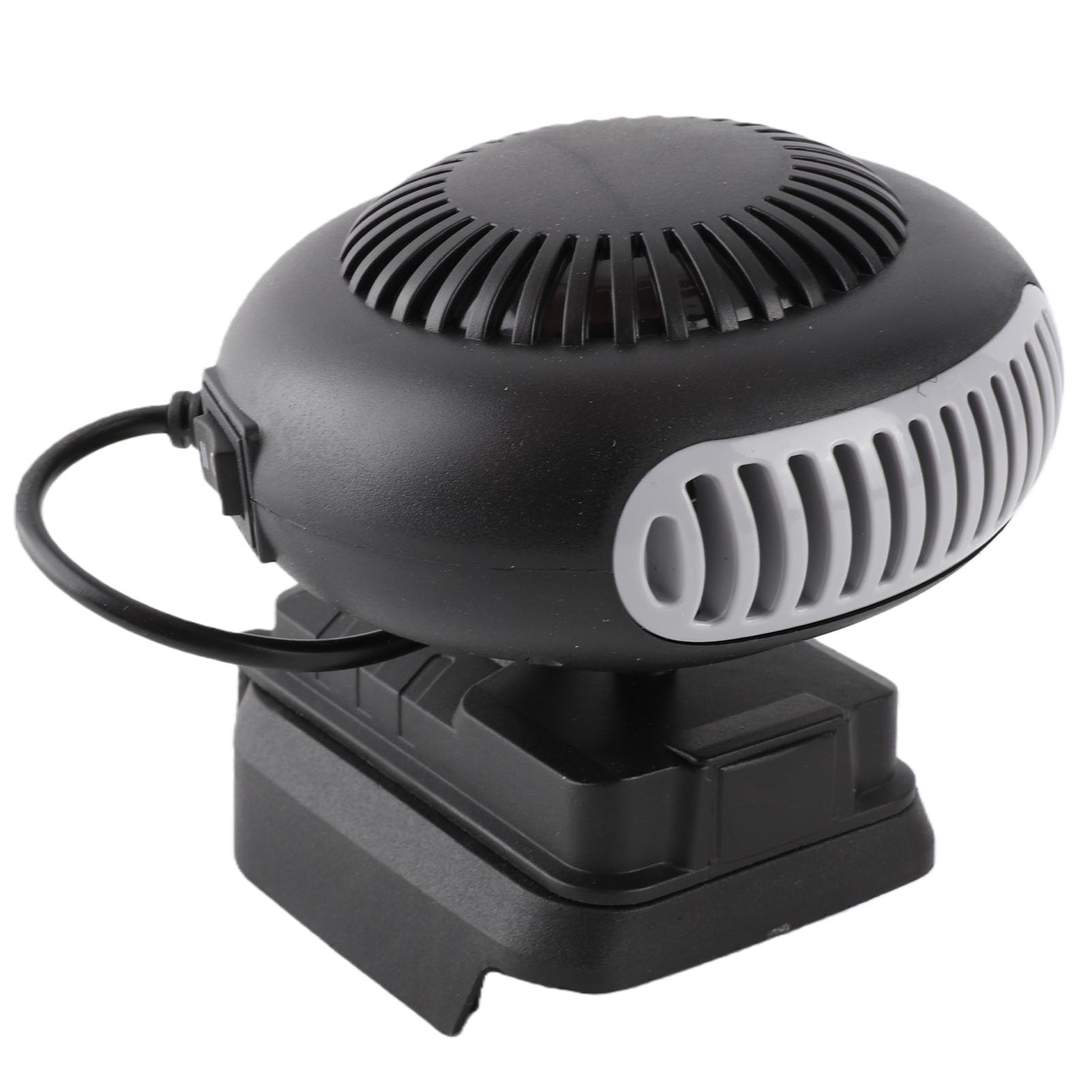 Petit Radiateur électrique, 170 W, 2 Vitesses, 18 V, alimenté par Batterie, Chauffage électrique, Chauffage Portable pour BL1815, BL1820, BL1530, BL1840, BL1850, BL1860