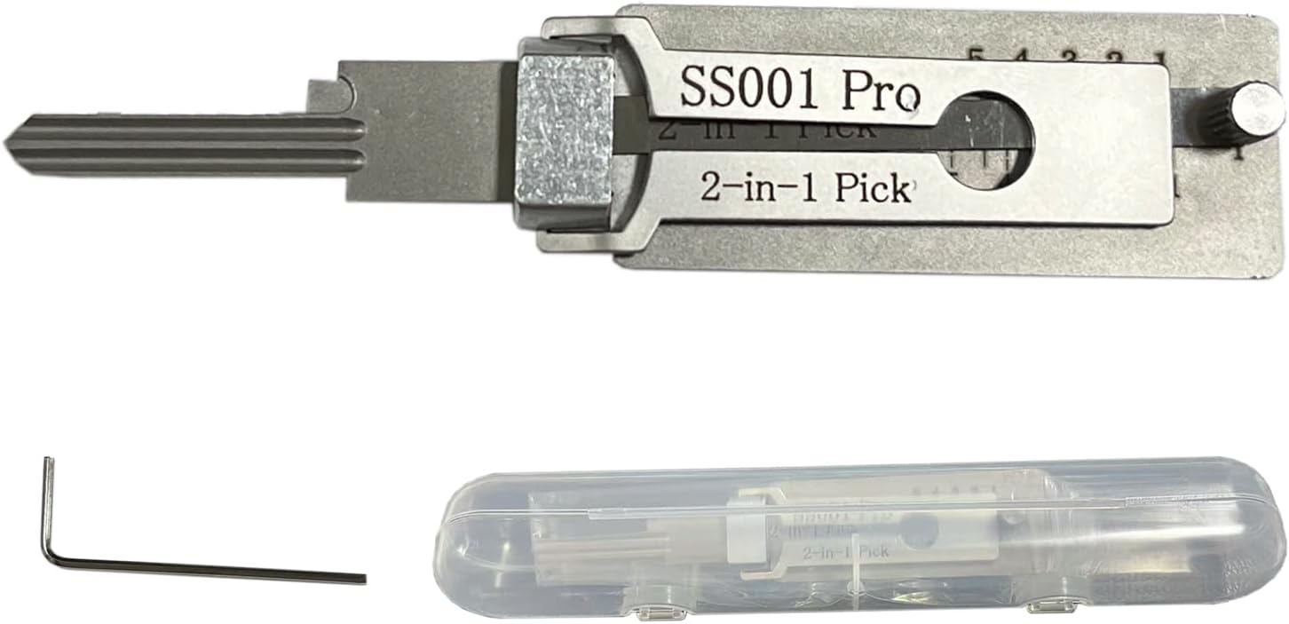 LQBPVY 2 in 1 Civilian Stainless Steel Decoder, Handheld