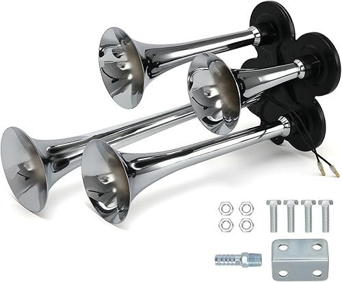 Miniatura 14 de PTNHZ Bomba de Tanque de Compresor de Aire DC 12V MAX 150PSI con Tanque de 3 Litros 0.8 Galones Para Tren, Camión, Barco, Camioneta, Autocaravana.