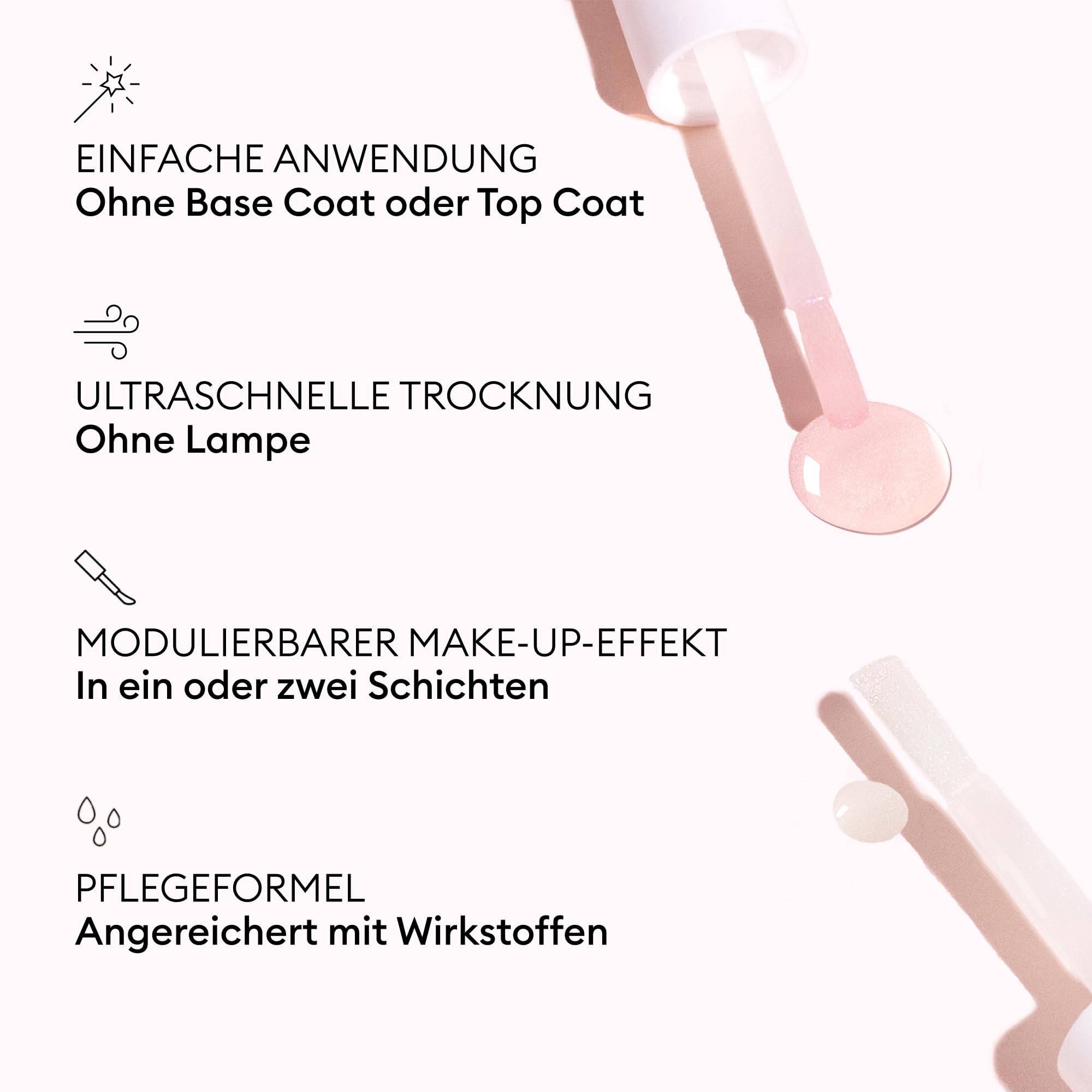 Manucurist Active Icons Duo Nagellack Set – Active Bright und Active Plump Nagellacke – Nagelhärter – Aufhellender Behandlungslack & Pflege – Geschenkset Frauen