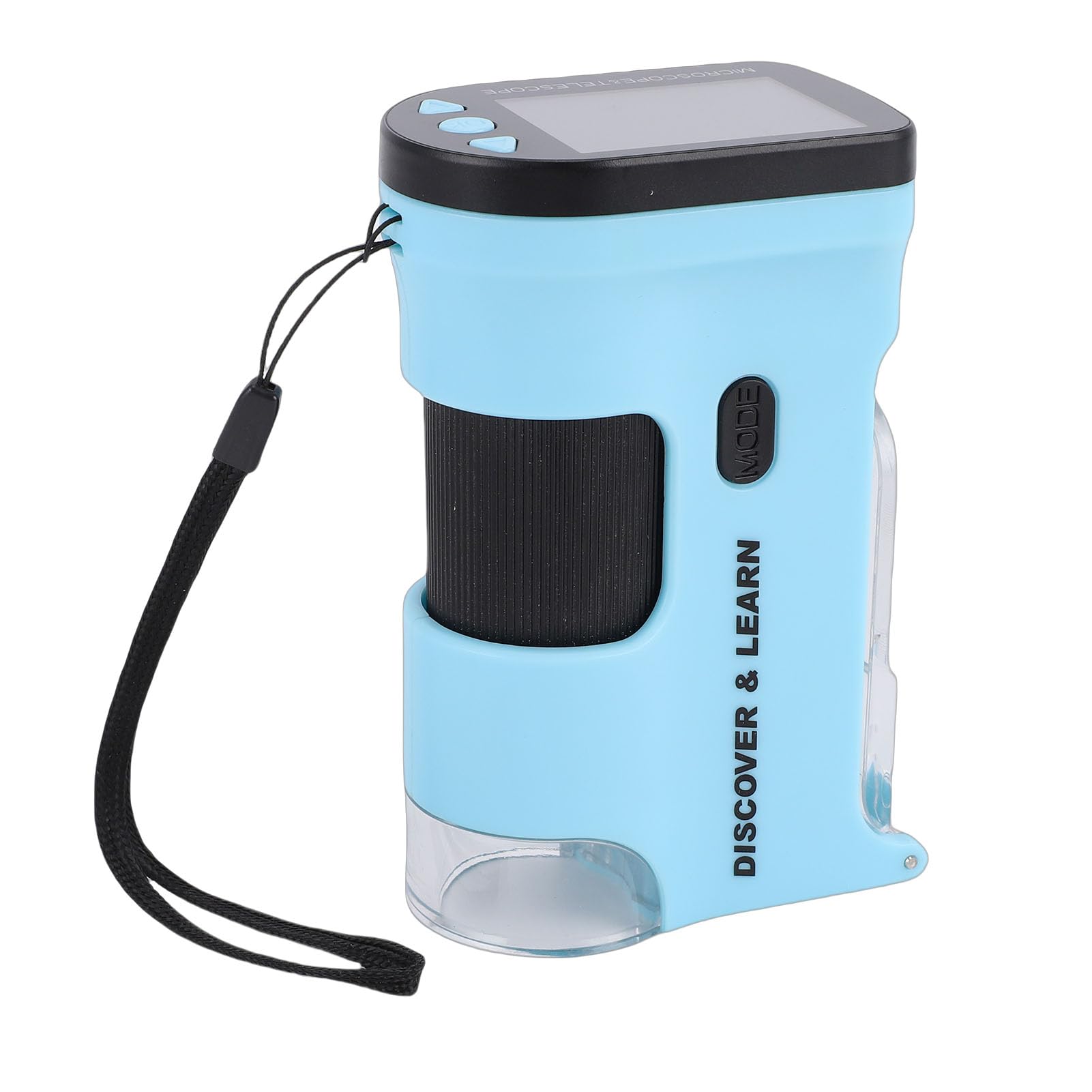 Microscopio de Bolsillo, Aumento de 800X, Pantalla LCD de 2 Pulgadas, Microscopio Digital de Mano, Zoom Iluminado por LED con Batería de 2000 MAh, Conexión de PC para Niños y Adultos, Moneda