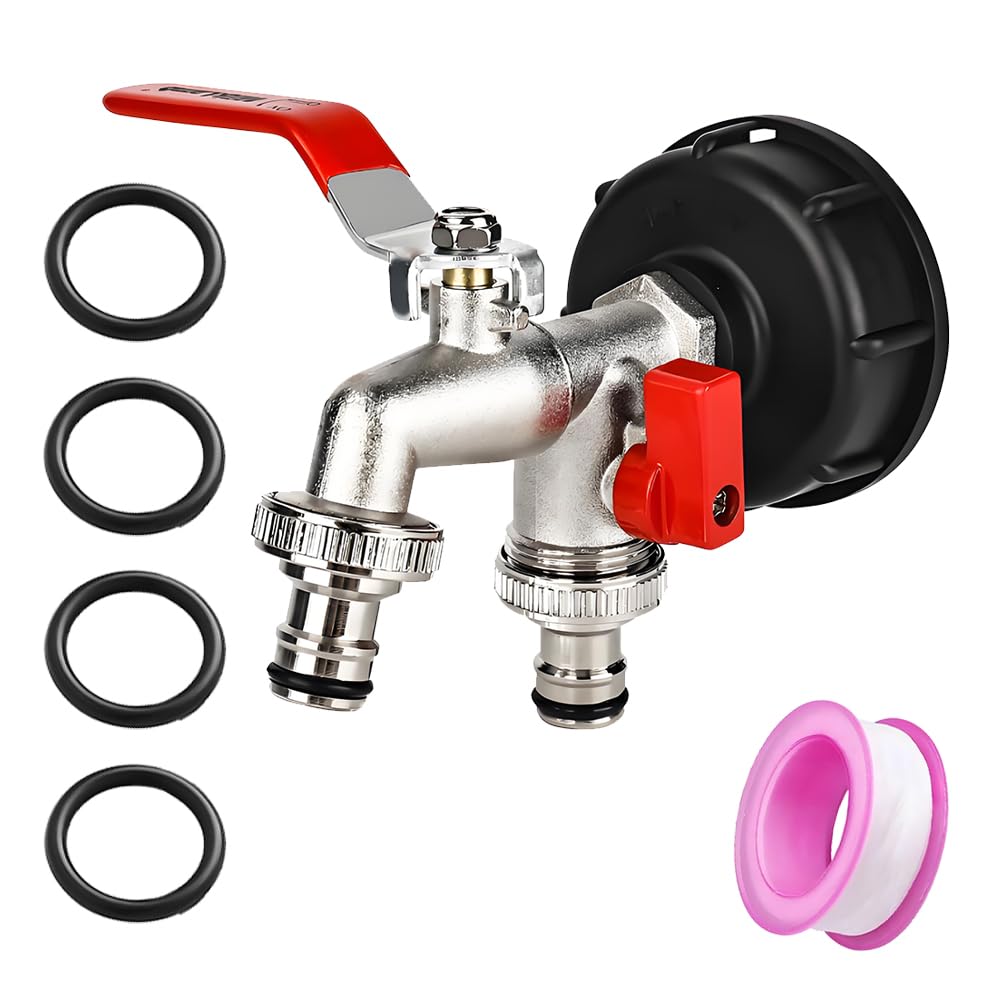 Kit de rechange de valve de réservoir IBC étanche anti-fuite en laiton