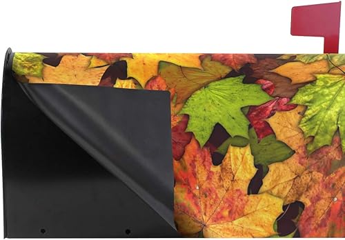 Miniatura 4 de WOOR Primavera flores narcisos y tulipanes magnético para cubrir buzón de correo de gran tamaño, 20.8 pulgadas x 25.5 pulgadas, Multi