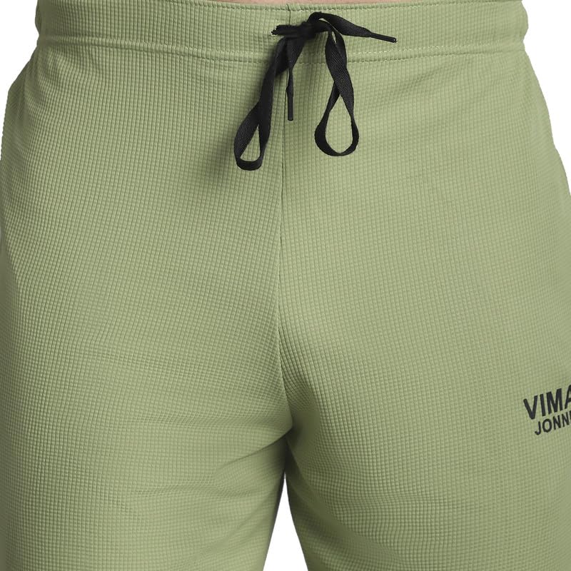 Image of Mack Jonney Solid Regular Fit Polyster Lycra Capri for Men-P