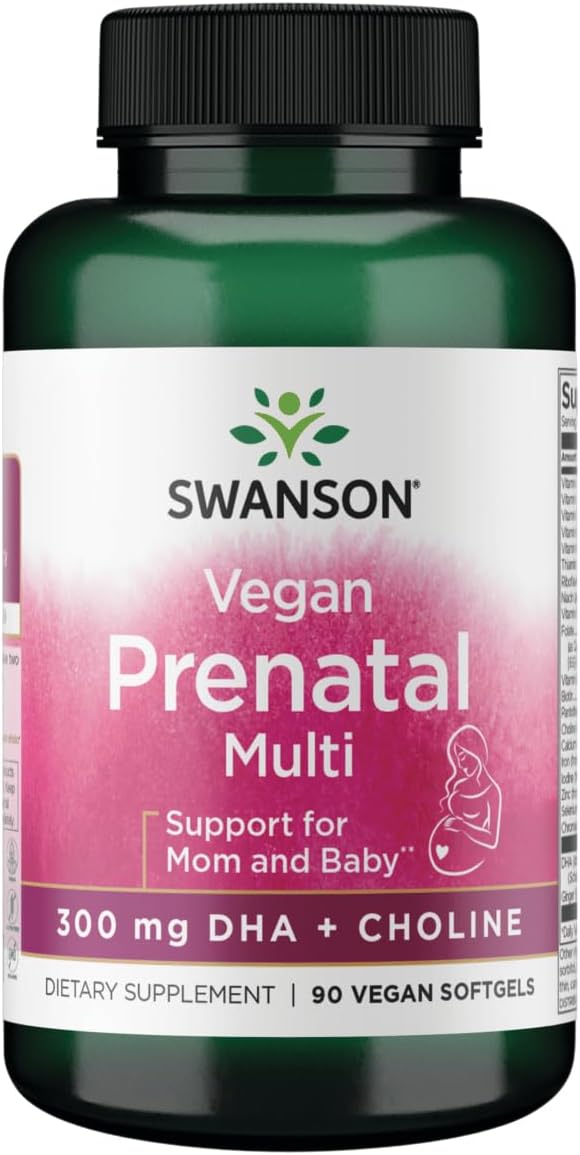 Swanson Vegan PRENATAL Multi 90 Vegan SGELS