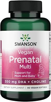 Swanson Vegan PRENATAL Multi 90 Vegan SGELS