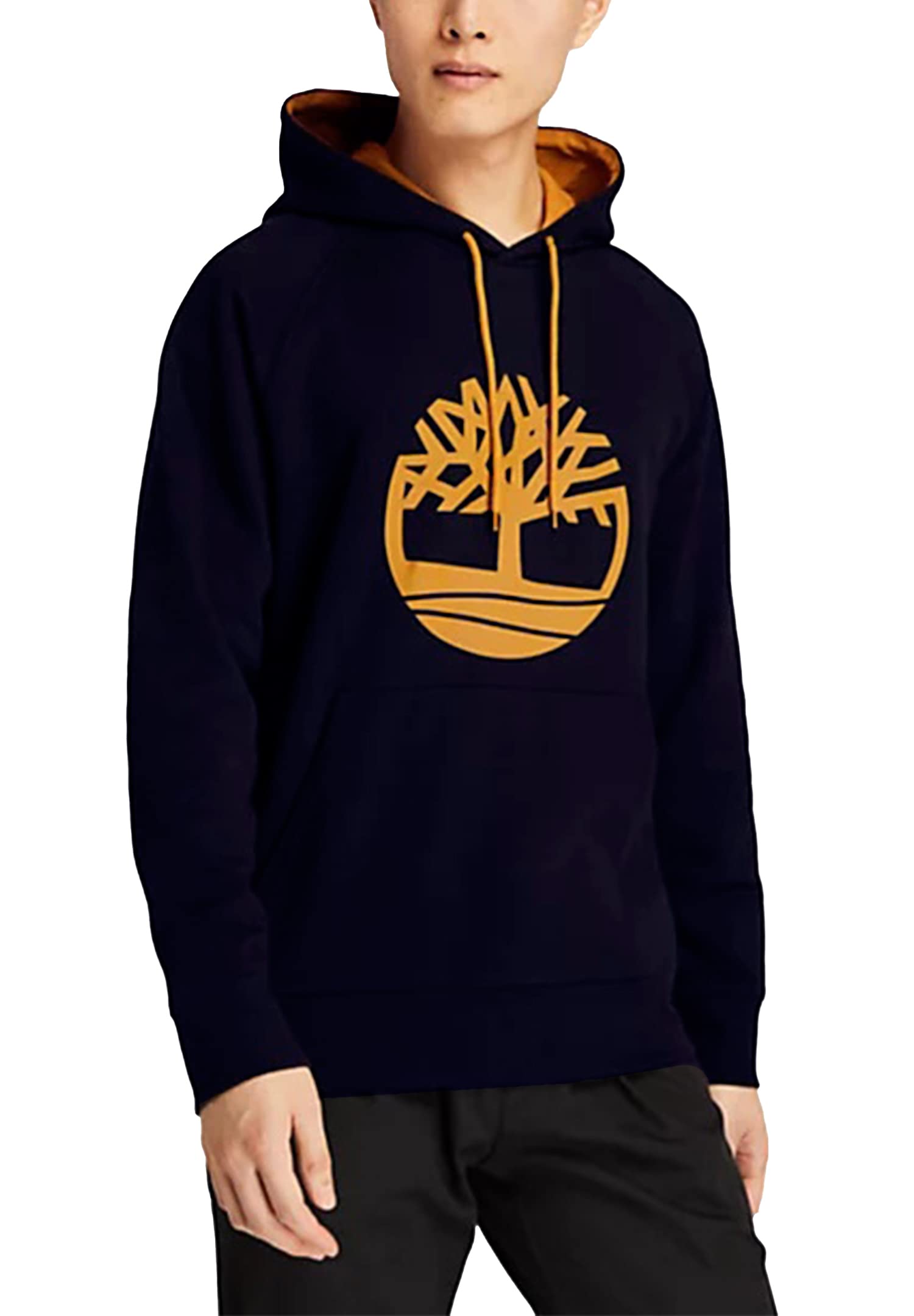 Timberland Men's TFO PRINT TREE LOGO HOODIE SWEATSHIRT Shirt