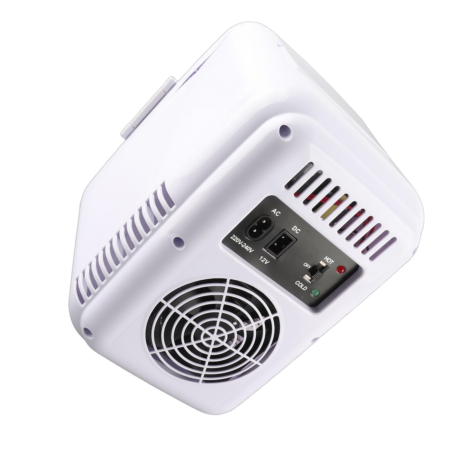 Annadue Pannello Solare Monocristallino 50W DC18V per Frigorifero | Mini frigorifero portatile con scatola batteria, cavo di collegamento, per campeggio, auto, camper, barca, attività