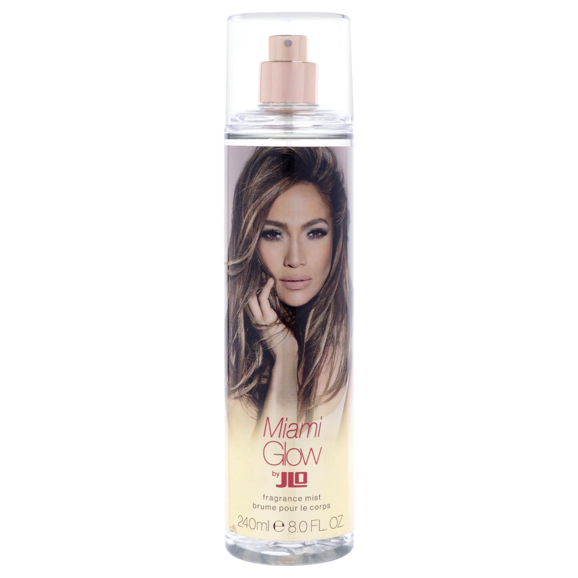 Jennifer Lopez Miami Glow Body Mist, A Sizzling, Sunny Light Fragrance for Women, 8Fl Oz (240ml)