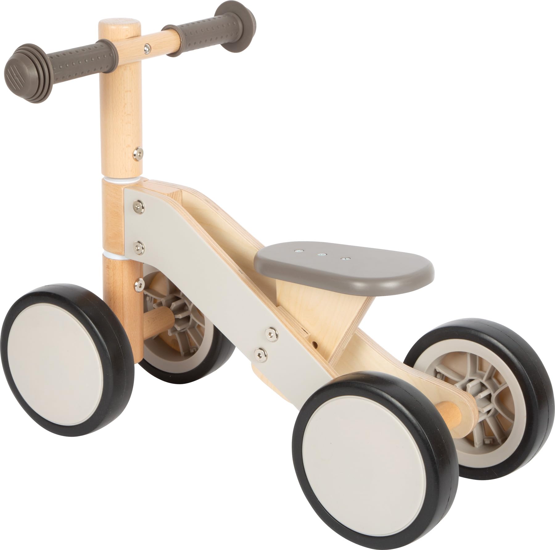 small foot Correpasillos Burrito con Asiento Regulable y Bolsa de Manillar con Aspecto de Burro, vehículo Infantil 12599, Multicolor