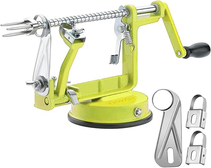Apple Peeler Corer, White