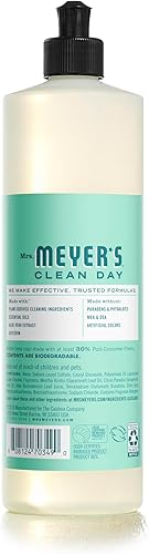 Miniatura 2 de Mrs. Meyer's Clean Day - Detergente líquido, fórmula anticrueldad animal, aroma de madreselva, paquete de 6 unidades, 16 oz