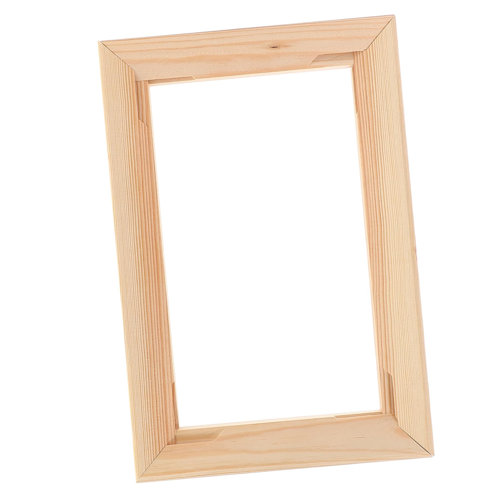 Marco de pintura al óleo decorativo Angoily en madera noble para proyectos de arte