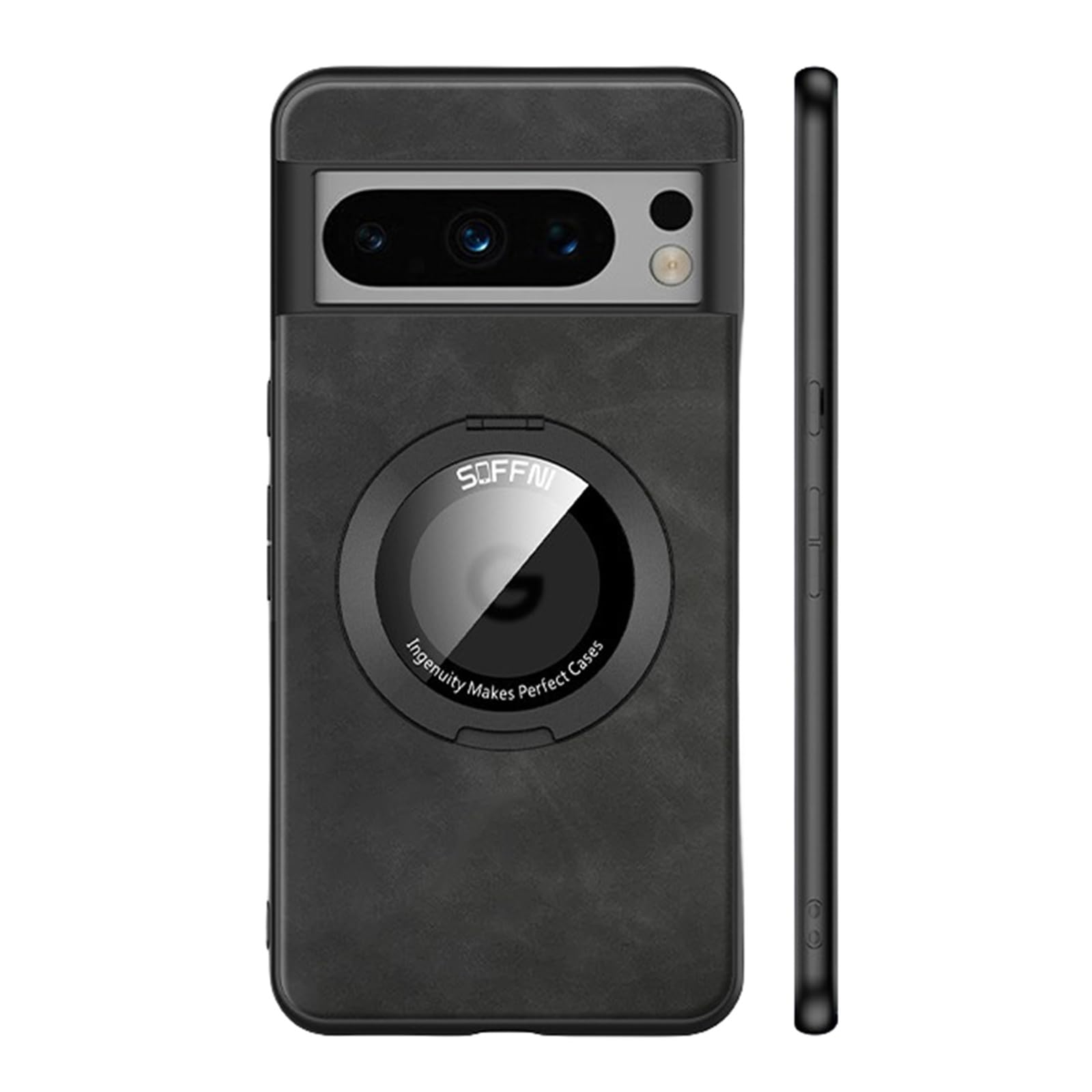 Coque Google Pixel 7 Pro antichoc cuir PU béquille MagSafe - 8