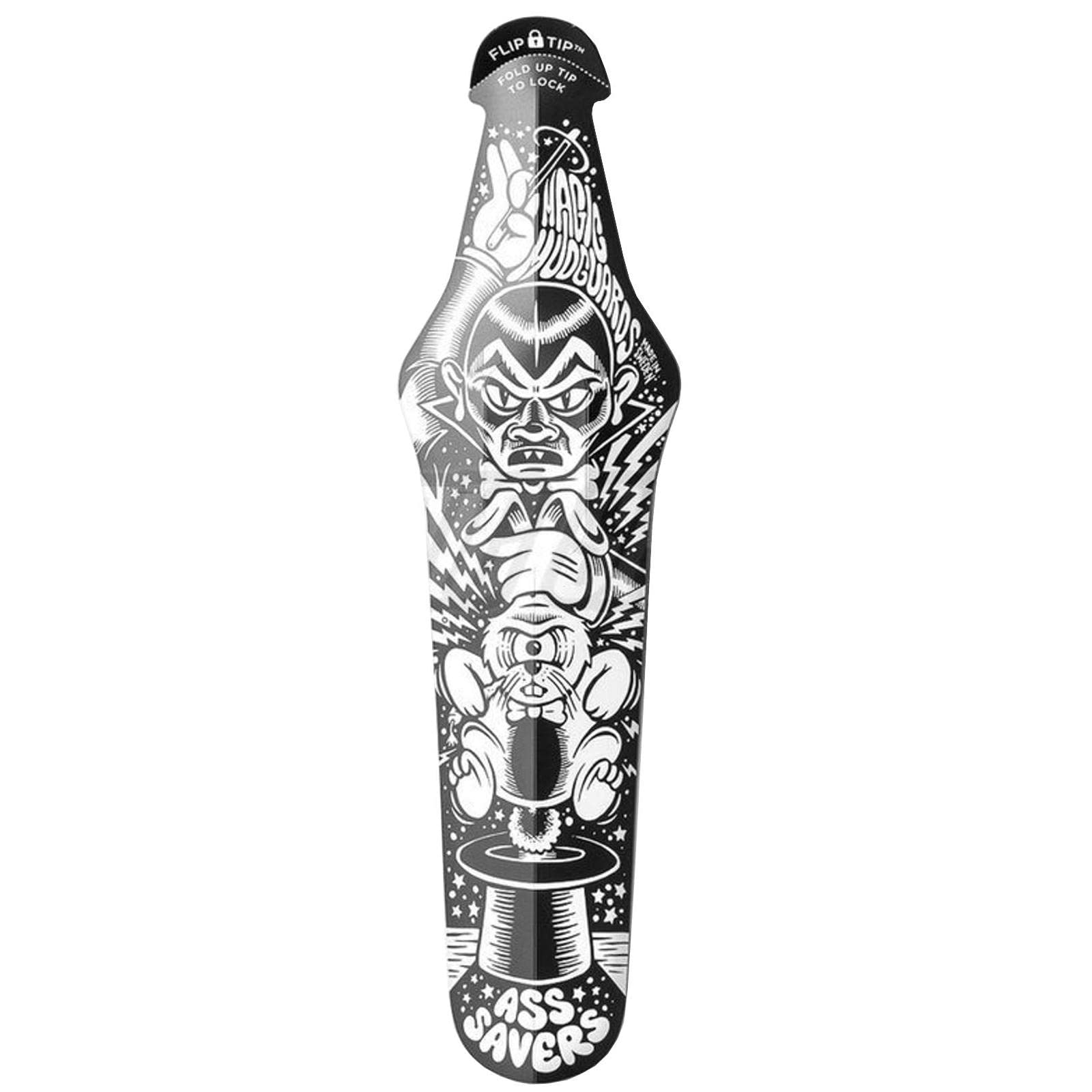 Ass Savers Bike Saddle Mudguard | Regular for 23-35mm Tyres for Travel Road Bike Cross Bike | Large for 30-50mm with up to 55mm Wide Generation 4 Protection