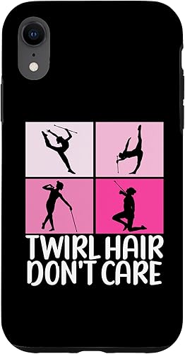 iPhone XR Baton Twirling Outfit Majorette Baton Twirler Gifts Case
