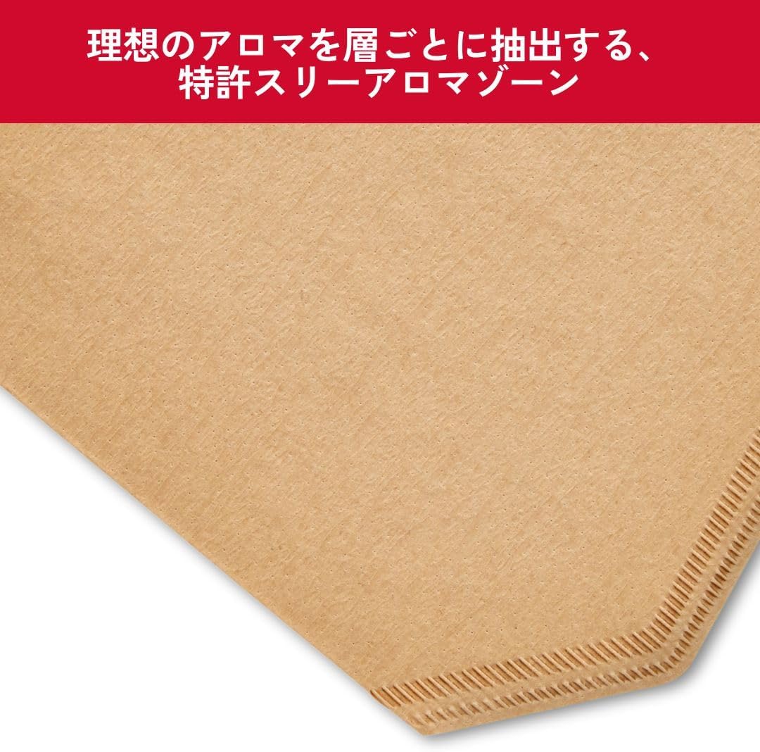 Melitta (merita) Coffee Filters Natural Brown 1 X 6 6 – 12 Cup for 40 Pieces Pa – 164B