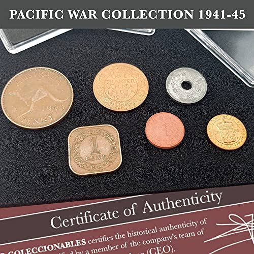 Impacto Coleccionables WW08 Ww2 World Currency - 6 Coins Used During The World War 2 In The Pacific thumb #5